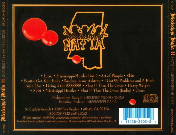 Mississippi Mafia (He-Luv-A Records, Sir Captain Records) in